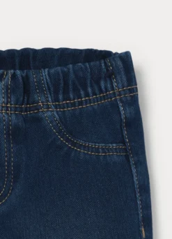 Jeggings flare fit in misto cotone stretch bimba