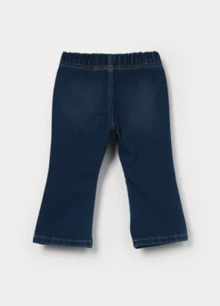Jeggings flare fit in misto cotone stretch bimba