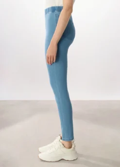 Jeggings in denim misto cotone stretch donna