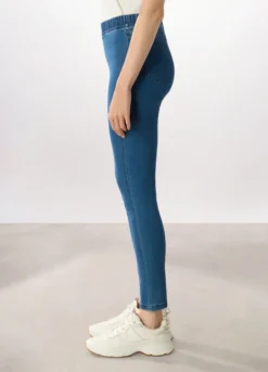 Jeggings in denim misto cotone stretch donna
