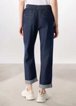Jeggings in denim misto cotone donna