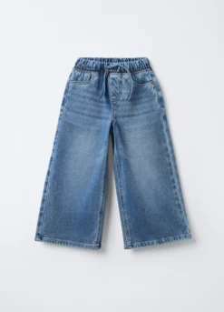 Jeggings in misto cotone garzato stretch Flare Fit bambina
