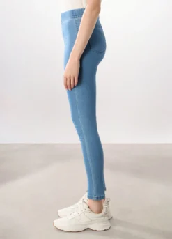 Jeggings in stretch denim misto cotone donna