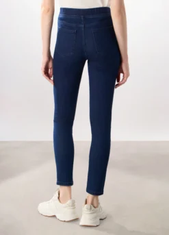 Jeggings in stretch denim misto cotone donna