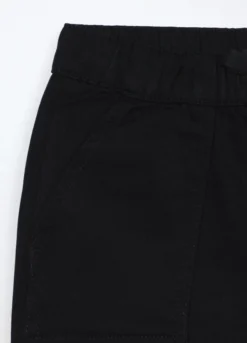 Jogger cargo in french terry denim bambino