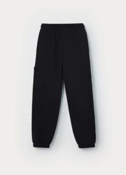 Jogger cargo in french terry di puro cotone bambino