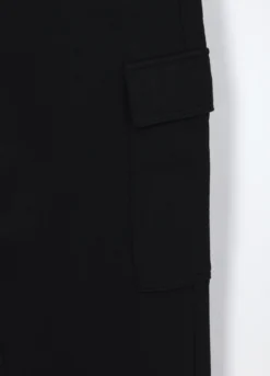 Jogger cargo in puro cotone fleece ragazzo