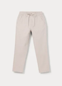 Jogger chino in puro cotone ragazzo