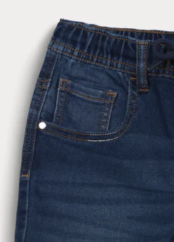 Jogger fit straight in denim bambino