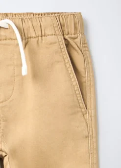 Jogger in denim di cotone garzato Relaxed Fit bambino