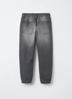 Jogger in denim misto cotone Comfort Fit ragazzo