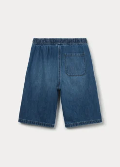 Jogger in denim misto cotone ragazzo