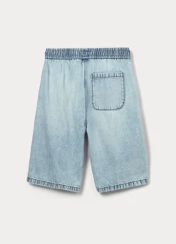 Jogger in denim misto cotone ragazzo