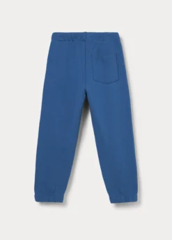 Jogger in french terry di puro cotone bambino