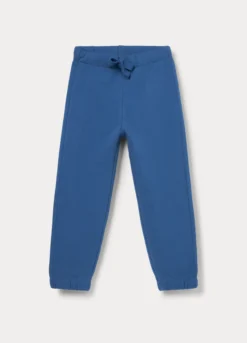 Jogger in french terry di puro cotone bambino