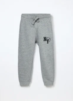 Jogger in french terry di puro cotone bambino