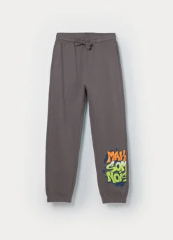 Jogger in french terry di puro cotone bambino