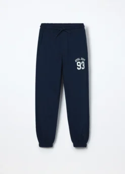 Jogger in french terry di puro cotone ragazzo