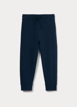 Jogger in french terry di puro cotone bambino
