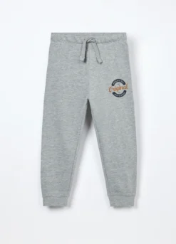 Jogger in french terry di puro cotone bambino