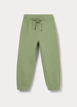 Jogger in french terry di puro cotone bambino