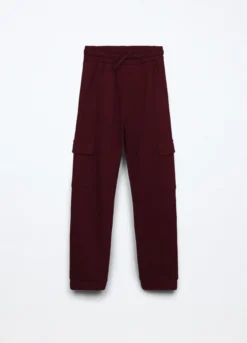 Jogger in french terry di puro cotone ragazza