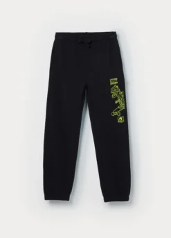 Jogger in french terry di puro cotone bambino