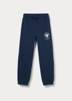 Jogger in french terry di puro cotone bambino