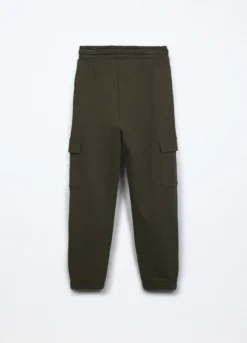 Jogger in french terry di puro cotone ragazza