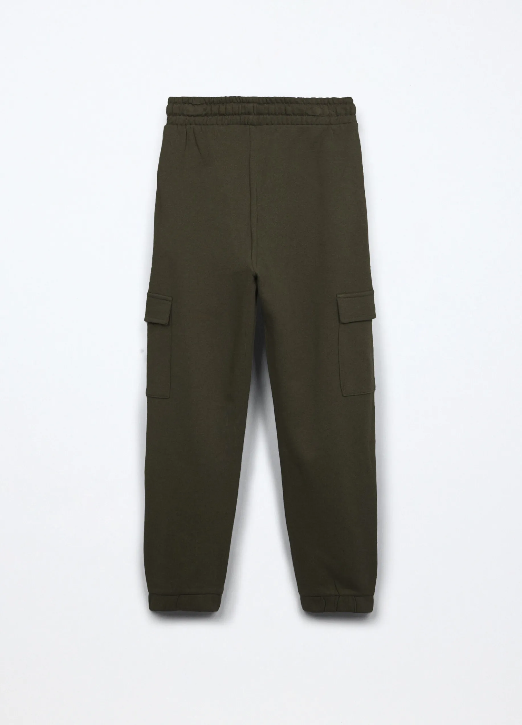 Jogger in french terry di puro cotone ragazza