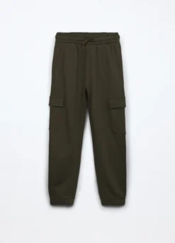 Jogger in french terry di puro cotone ragazza
