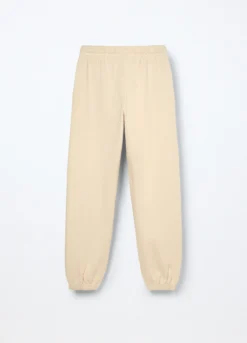 Jogger in french terry di puro cotone ragazza