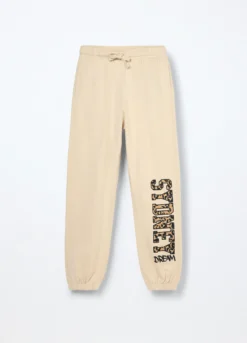 Jogger in french terry di puro cotone ragazza