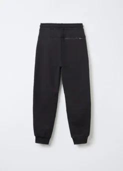 Jogger in interlock di misto cotone stretch Fit Regular ragazzo