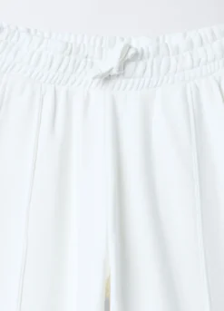 Jogger in misto cotone garzato Wide Leg ragazza
