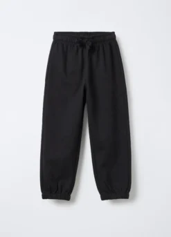 Jogger in puro cotone garzato Comfort Regular Fit bambino