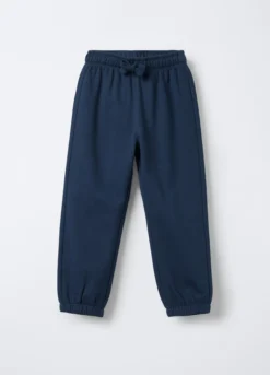 Jogger in puro cotone garzato Comfort Regular Fit bambino