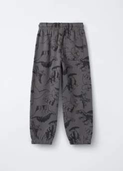 Jogger in puro cotone garzato Fit Regular bambino