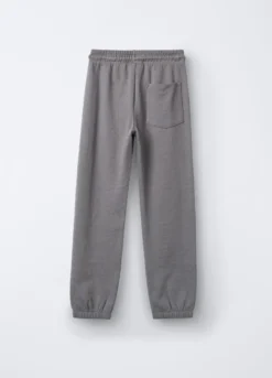 Jogger in puro cotone garzato Fit Regular bambino