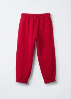 Jogger in puro cotone garzato Comfort Fit bambino