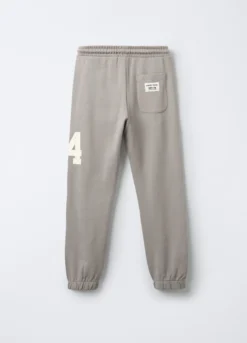 Jogger in puro cotone garzato Fit Regular ragazzo