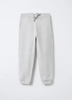 Jogger in puro cotone garzato Fit Regular bambino