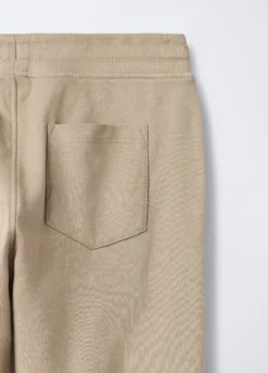 Jogger in puro cotone garzato Fit Regular ragazzo