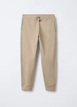 Jogger in puro cotone garzato Fit Regular ragazzo