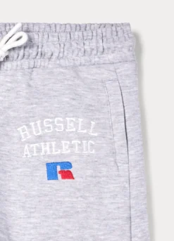 Jogger Russel Athletic in french terry misto cotone ragazzo