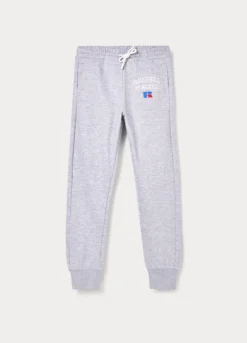 Jogger Russel Athletic in french terry misto cotone ragazzo