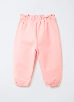 Jogger in cotone garzato stretch Fit Regular bimba
