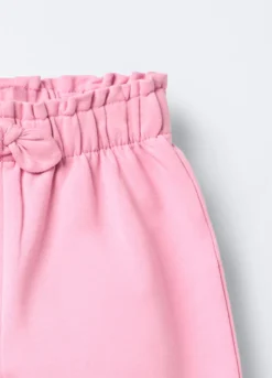 Jogger in cotone garzato stretch Fit Regular bimba
