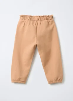 Jogger in cotone garzato stretch Fit Regular bimba
