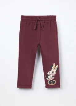 Jogger in felpa di cotone stretch neonata